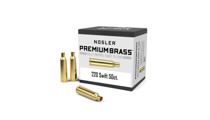 Nosler 220 Swift Brass 50 Count