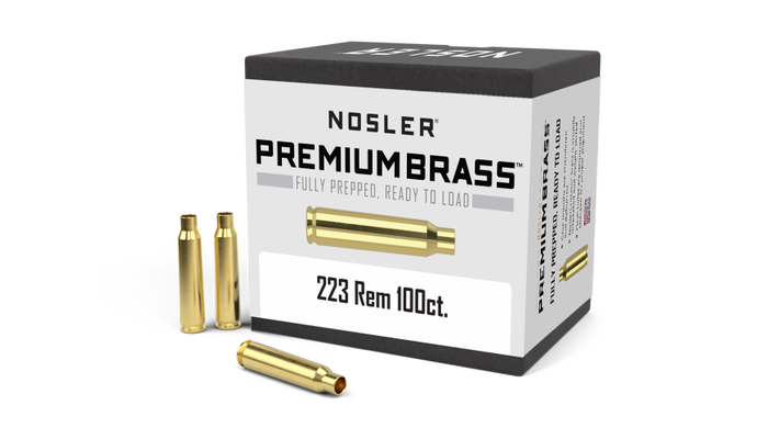 Nosler  223 Remington  Brass