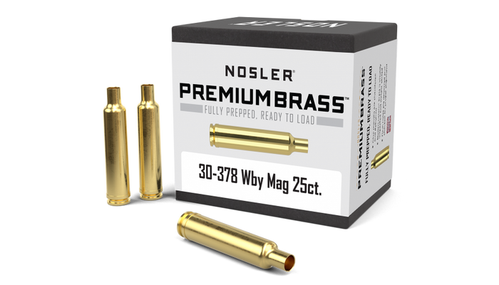Nosler 30-378 Weatherby Magnum Brass 25 Count