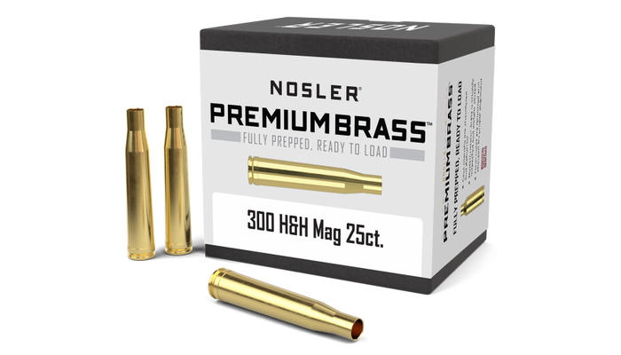 Nosler 300 H&H Magnum Brass 25 Count