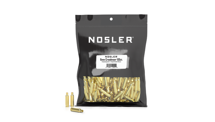 Nosler 6mm Creedmoor Brass 100 Count
