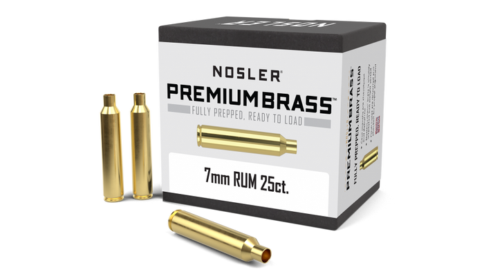 Nosler 7mm Remington Ultra Mag (RUM) Brass 25 Count