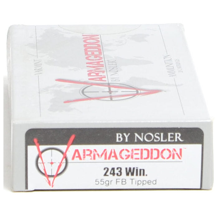 Nosler Ammunition 243 Winchester 55 Grain Varmageddon Polymer Tip 20 Count