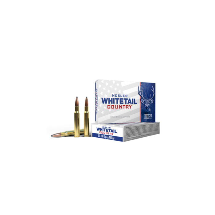 Nosler Ammunition 30-06 Springfield 165 Grain Solid Base Spitzer Boattail 20 Count