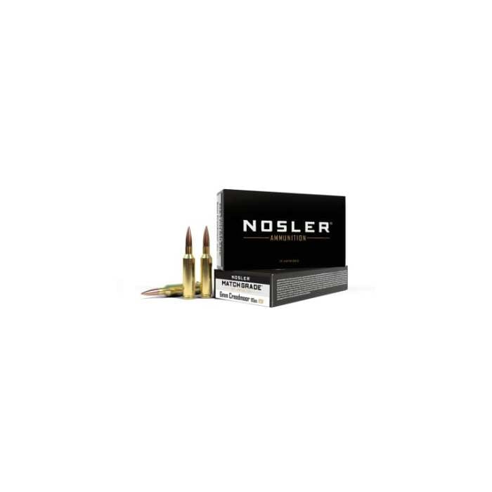 Nosler Ammunition 6mm Creedmoor 115 Grain RDF Boat Tail Hollow Point 20 Count