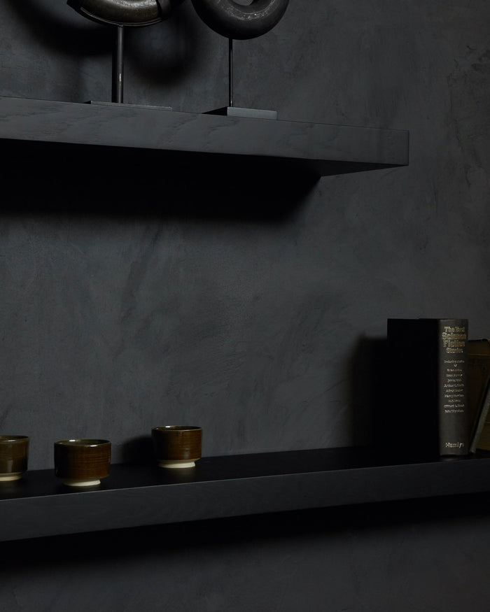 Oak Black Wall Shelf - Varnished | Ethnicraft