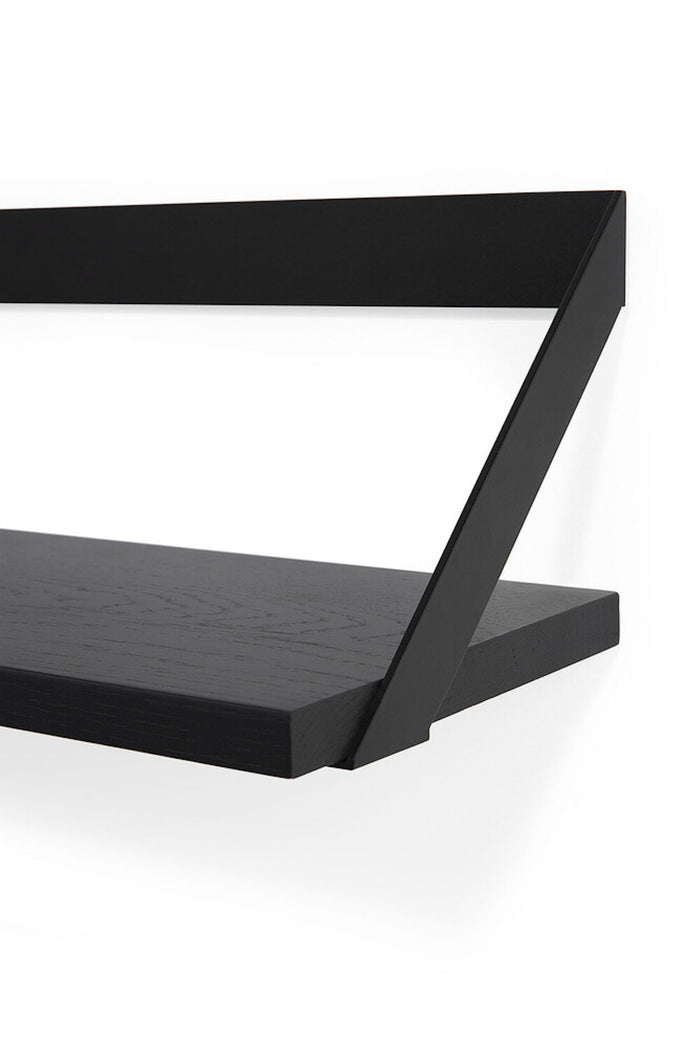 Oak Ribbon Black Shelf - Varnished | Ethnicraft
