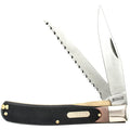 Old Timer Buzzsaw Trapper 2 Blade Folding Knife 3.25" Clip Point
