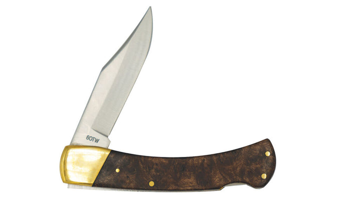 Old Timer Golden Bear Folding Knife 3.625" Clip Point