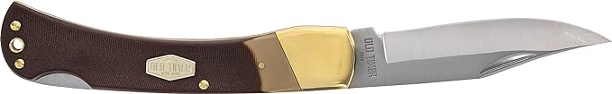 Old Timer Golden Bear Folding Knife 3.7" Clip Point