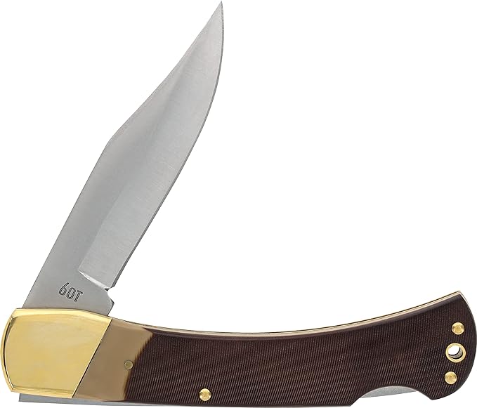 Old Timer Golden Bear Folding Knife 3.7" Clip Point