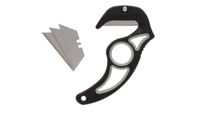 Old Timer Gut Hook Replacement Blade Knife 3.3" Clip Point Plain Edge