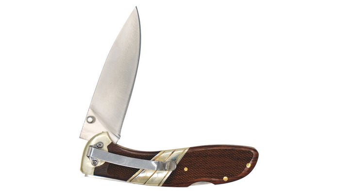 Old Timer Lockback Folding Knife 2.9" Drop Point