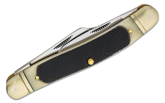 Old Timer Lumberjack 3 Blade Folding Knife 3.4" Clip Point & Pen Blade