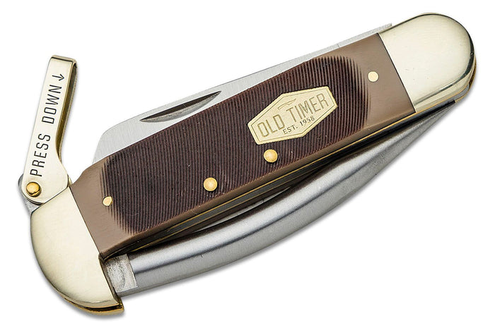 Old Timer Mariners Knife 2 Blade Folding Knife 2.8" Clip Point
