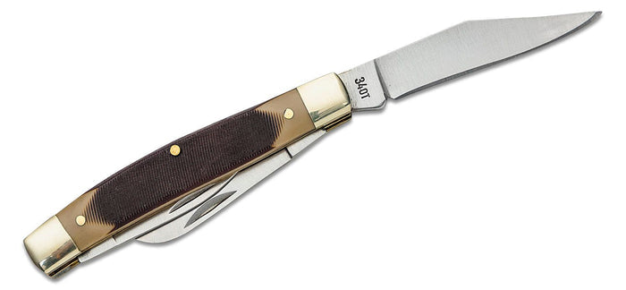 Old Timer Middleman 3 Blade Folding Knife 2.4" Clip Point