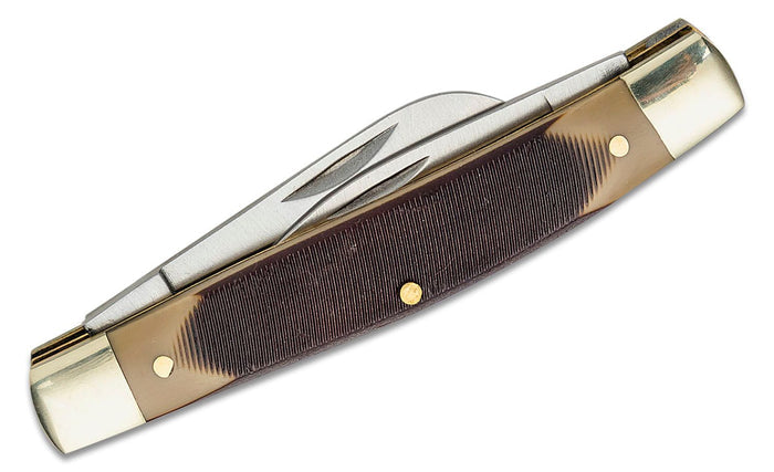 Old Timer Middleman 3 Blade Folding Knife 2.4" Clip Point
