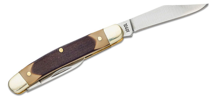 Old Timer Minuteman 2 Blade Folding Knife 1.9" Clip Point