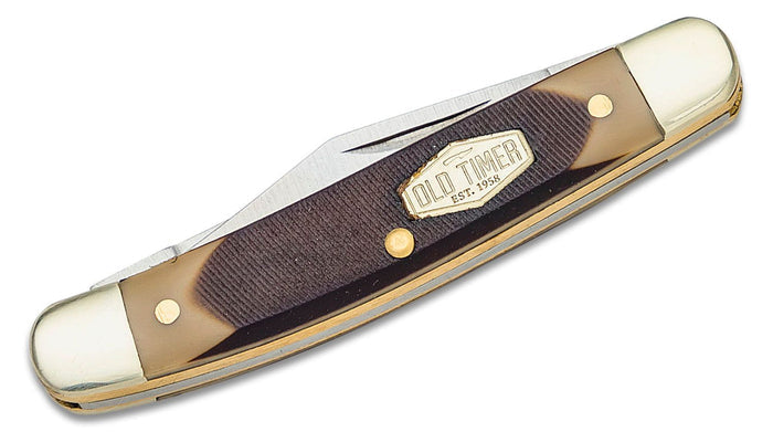 Old Timer Minuteman 2 Blade Folding Knife 1.9" Clip Point