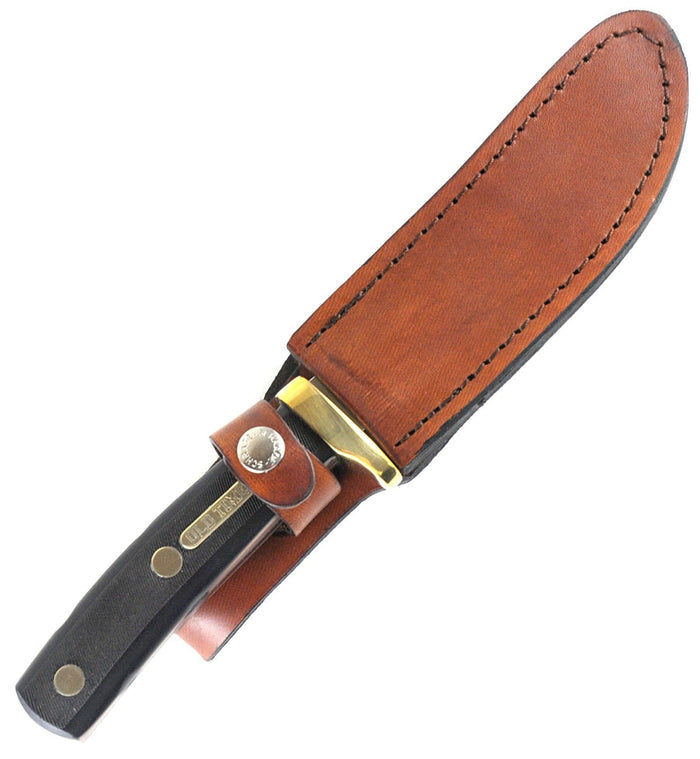 Old Timer Woodsman  Fixed Blade 5" Clip Point Plain Edge