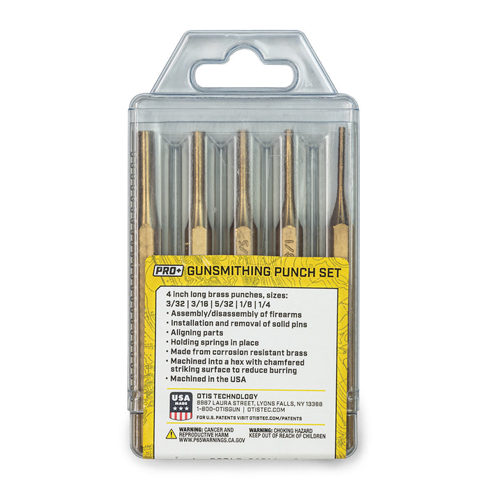 Otis 5 Piece Brass Punch Set