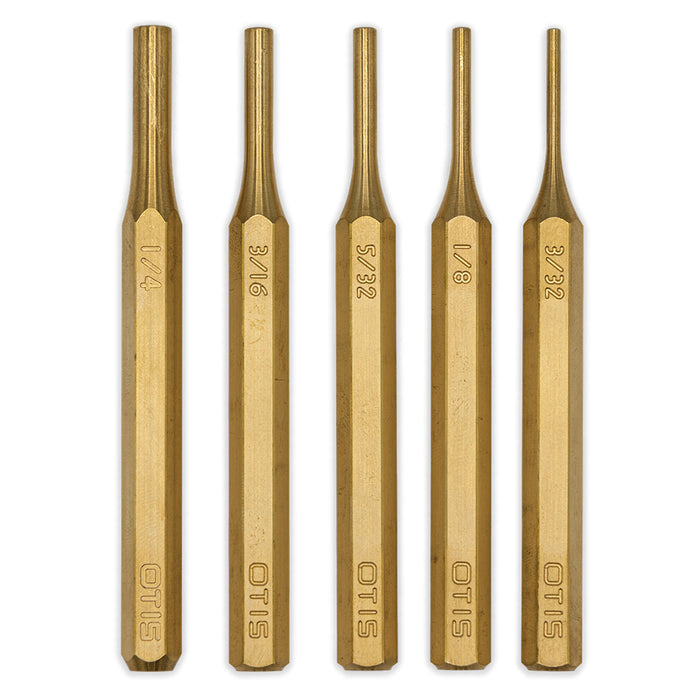 Otis 5 Piece Brass Punch Set