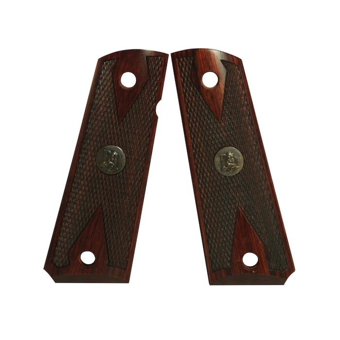 Pachmayr American Legend Series Wood Laminate Pistol Grip Wood Laminate Rosewood Double Diamond
