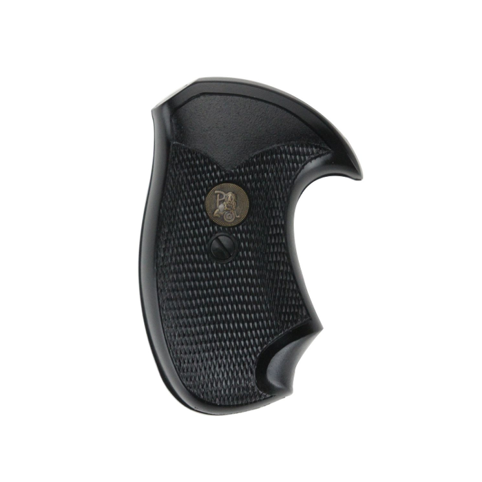 Pachmayr Compac Grips Charter Arms Bulldog, Pathfinder, Undercover Rubber Black