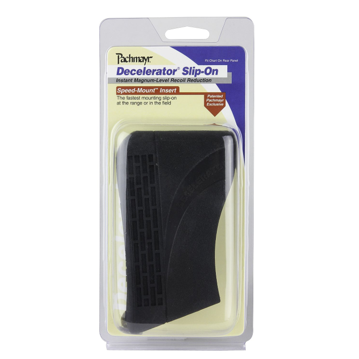 Pachmayr Decelerator Magnum Slip-On Recoil Pad 0.75 Inch(s) Rubber Black