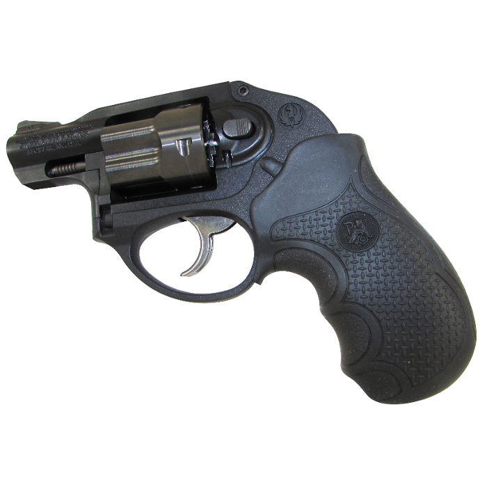 Pachmayr Diamond Pro Series Revolver Round Butt Grips Ruger LCR Rubber Black