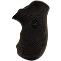 Pachmayr Diamond Pro Series Revolver Round Butt Grips Ruger SP101 Rubber Black