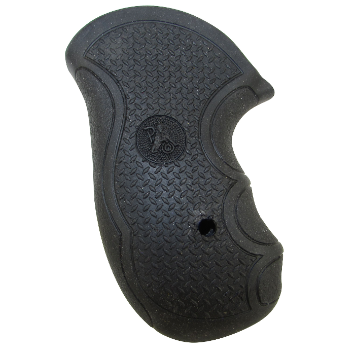 Pachmayr Diamond Pro Series Revolver Round Butt Grips Ruger SP101 Rubber Black