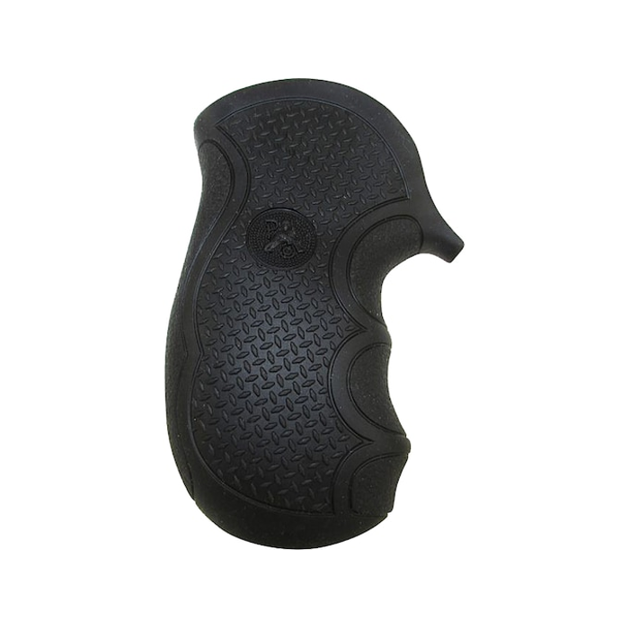 Pachmayr Diamond Pro Series Revolver Round Butt Grips Taurus Public Defender Polymer Frame Rubber Black