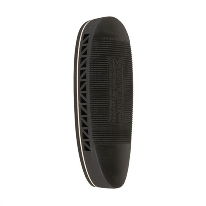 Pachmayr F250 Lightweight Field Grind to Fit Recoil Pad 0.85 Inch(s) Rubber Black White Line