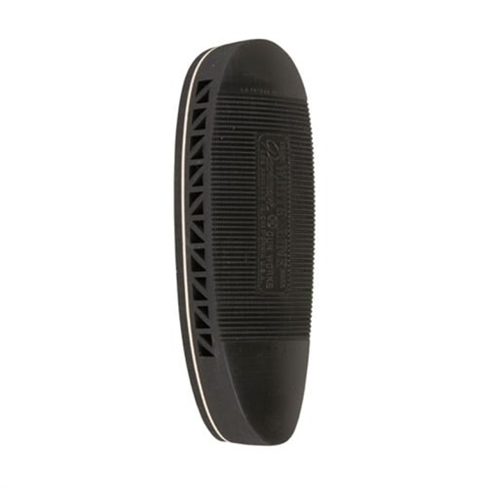 Pachmayr F250 Lightweight Field Grind to Fit Recoil Pad 0.85 Inch(s) Rubber Black White Line