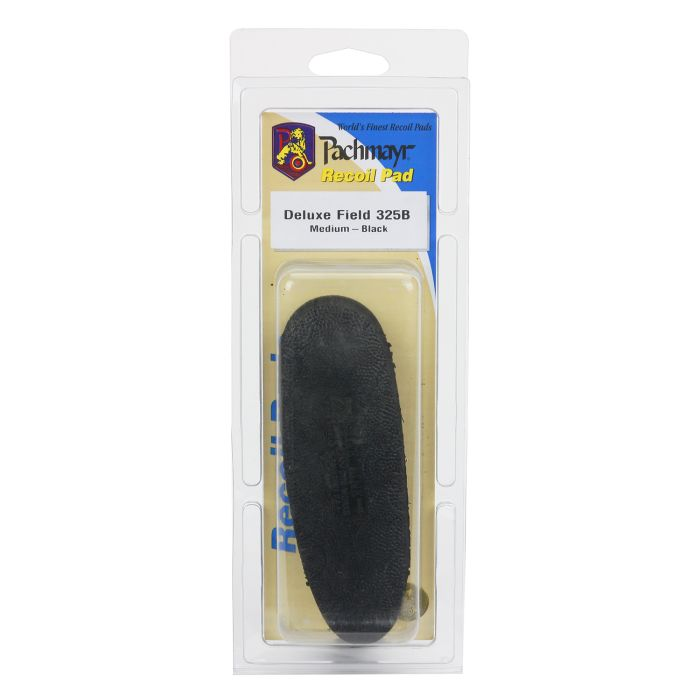 Pachmayr F325 Deluxe Field Grind to Fit Recoil Pad 1.1 Inch(s) Rubber Black