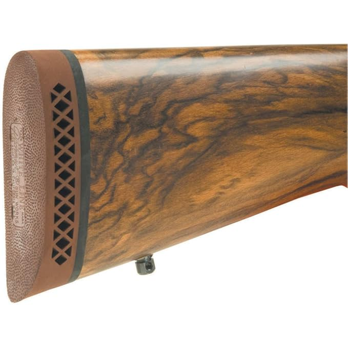 Pachmayr F325 Deluxe Field Grind to Fit Recoil Pad 1.1 Inch(s) Rubber Brown