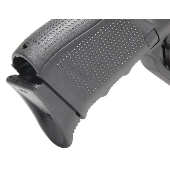 Pachmayr Grip Extender Magazine Base Pad Glock Polymer Black Pack 2