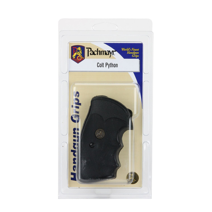 Pachmayr Gripper Professional Grips Colt Official Police, Trooper (Pre 1970 Trooper only) Rubber Black