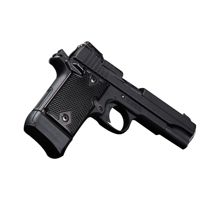 Pachmayr Grips Sig Sauer P938 Aluminum Black Checkered