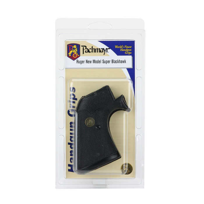 Pachmayr Presentation Grips Ruger New Model Super Blackhawk Rubber Black
