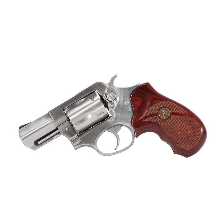 Pachmayr Renegade Grips Ruger SP101 Wood Laminate Rosewood Checkered