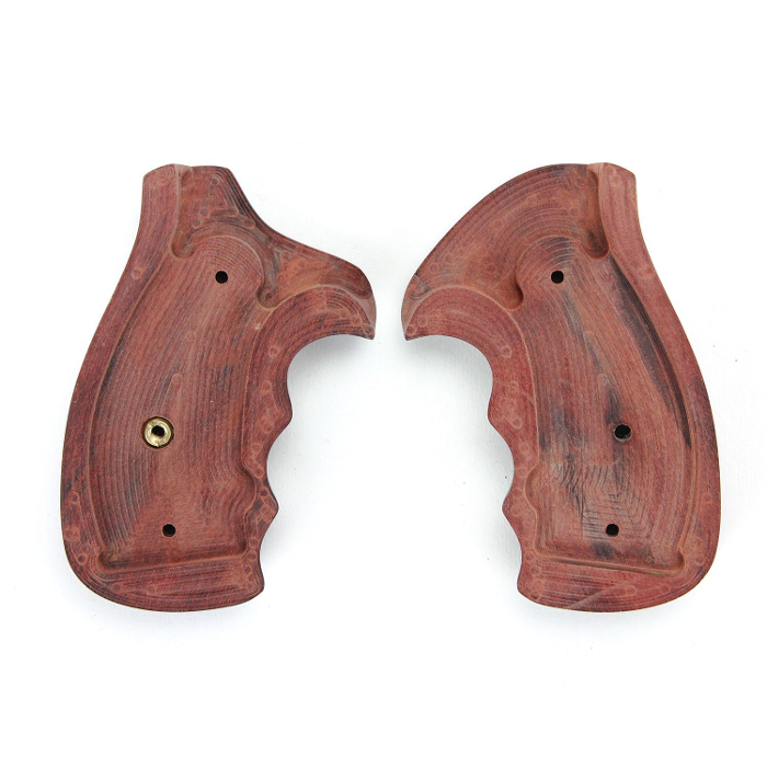 Pachmayr Renegade Grips S&W 10 K-Frame, 11 K-Frame Wood Laminate Rosewood Checkered