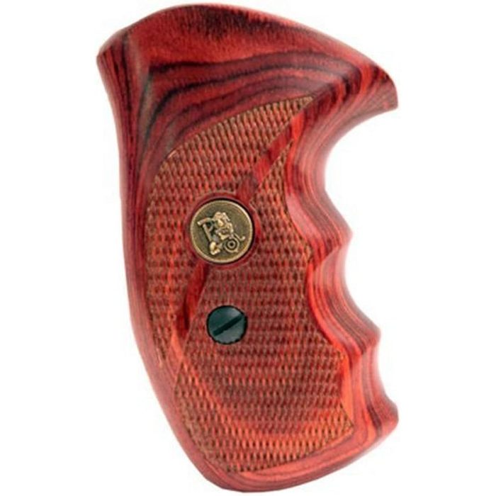 Pachmayr Renegade Grips S&W 10 K-Frame, 11 K-Frame Wood Laminate Rosewood Checkered