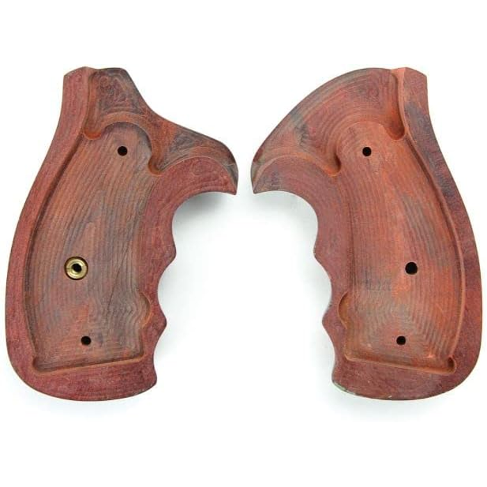 Pachmayr Renegade Grips S&W 10 K-Frame, 11 K-Frame Wood Laminate Rosewood Smooth