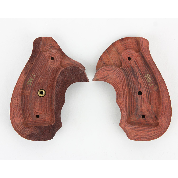 Pachmayr Renegade Grips S&W 30 J-Frame, 31 J-Frame Wood Laminate Rosewood Checkered