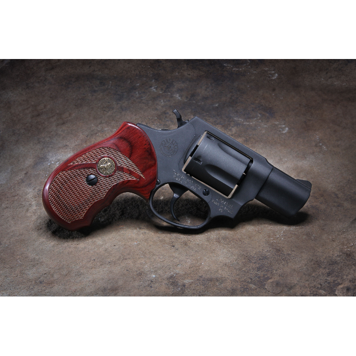 Pachmayr Renegade Grips Taurus Small Frame, 85 Wood Laminate Rosewood Checkered