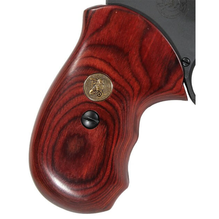 Pachmayr Renegade Grips Taurus Small Frame, 85 Wood Laminate Rosewood Smooth
