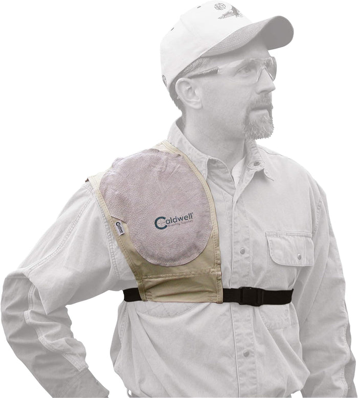 PAST Mag Plus Recoil Pad Shield Ambidextrous Leather Tan
