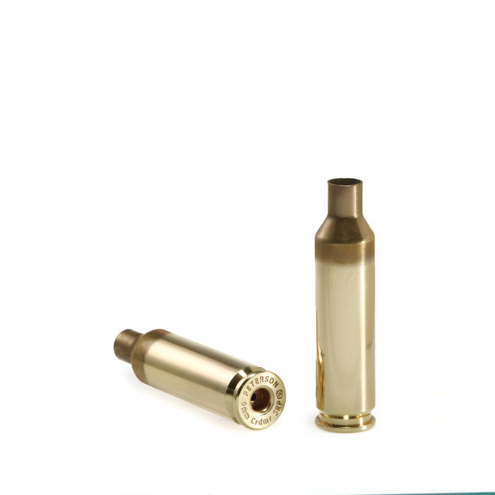 Peterson Cartridge Brass 6mm Creedmoor
